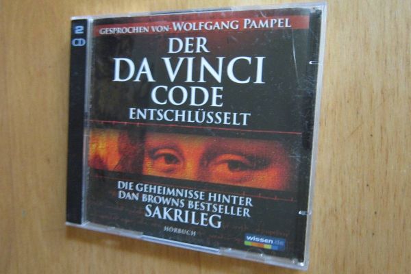 Der Davinci Code - Dan Brown -  Hörbuch -  2 Cd´s