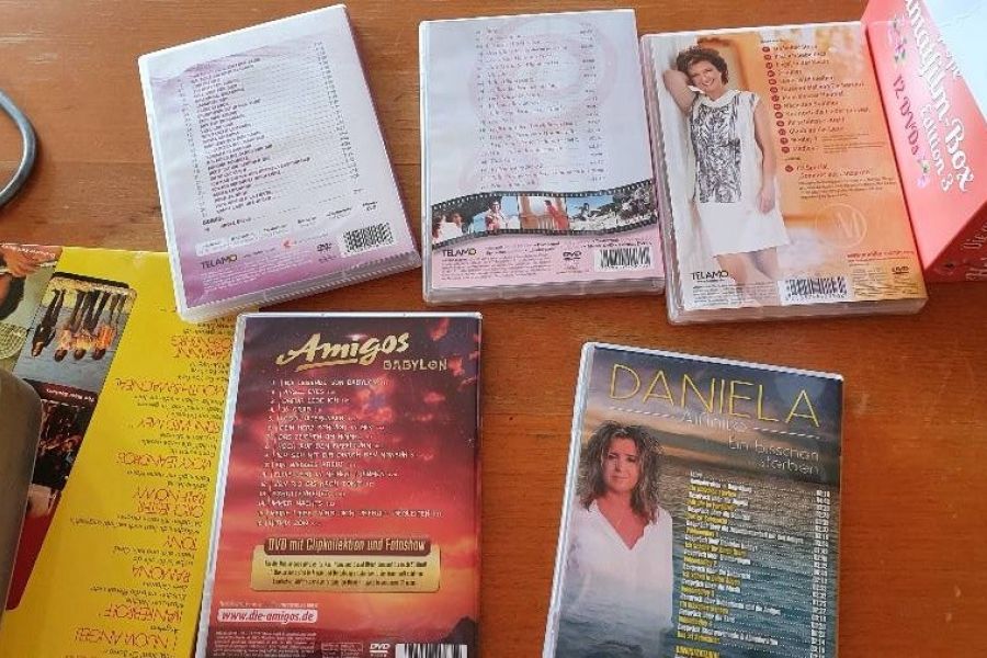 DVD Sammlung Amigos, Andreas Jürgens, Monika Martin, Daniela Alfinito - Bild 1